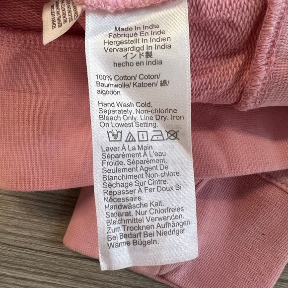 J. Crew Factory Women's Dip-Dyed Ombré Crewneck Sweatshirt Multicolor Size Small - Picture 3 of 4